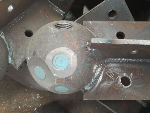 毕节螺栓球球塞，网架配件