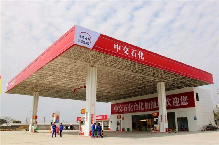 毕节加油站钢结构网架案例6